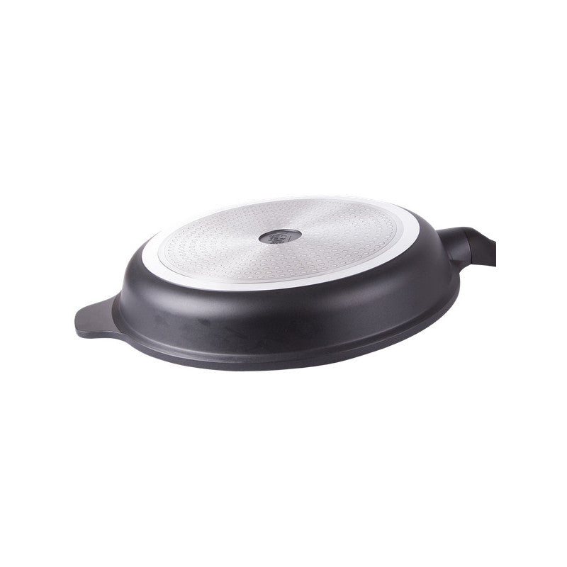 Nagy méretű tapadásmentes indukciós gáz grill serpenyő 32cm XXL