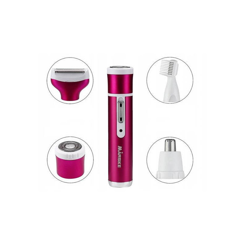 Női borotva testborotva láb borotva trimmer 4in1