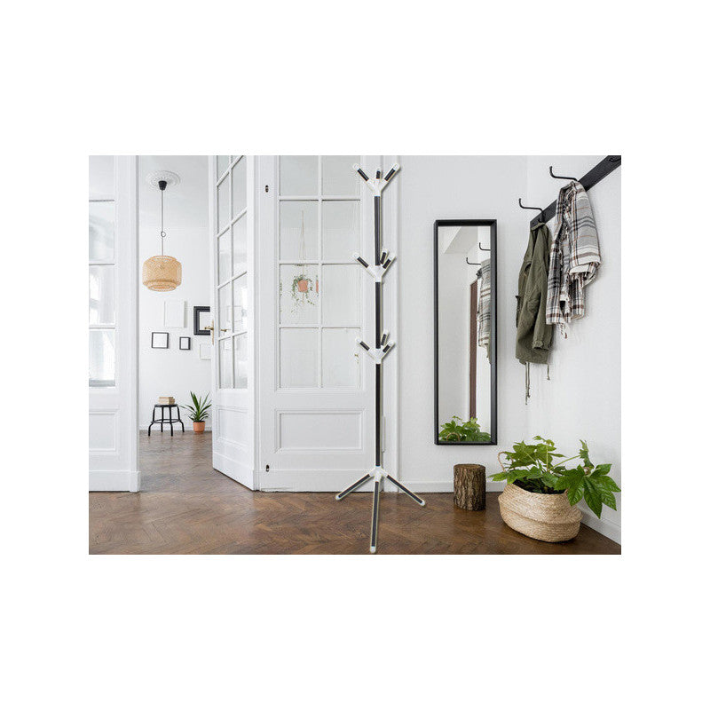 Ruhásszárító állvány - praktikus ruhafogasokkal, modern designnal, könnyen összeszerelhető, stabil kivitelben.