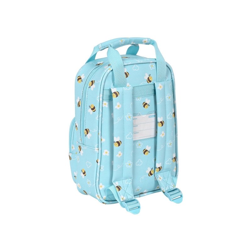 SAFTA ABEJA Világoskék iskolatáska