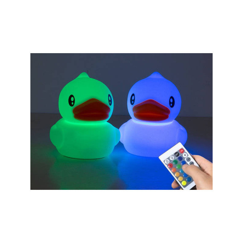 Színes LED kacsavilágító távirányítóval és USB csatlakozóval