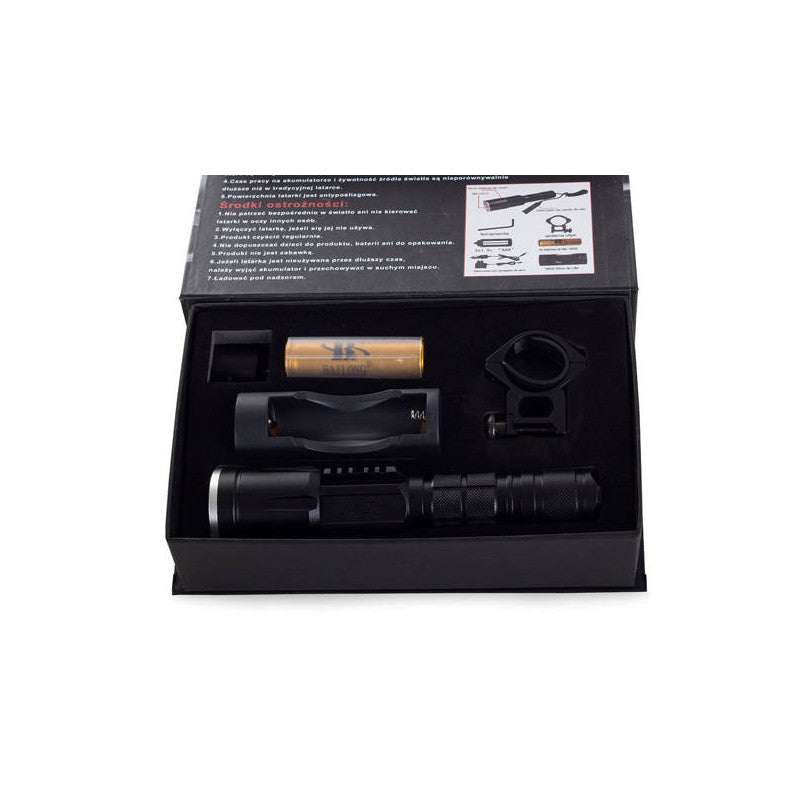 Taktikai Bailong USB LED lámpa Cree XM-L3-U3 LED-del
