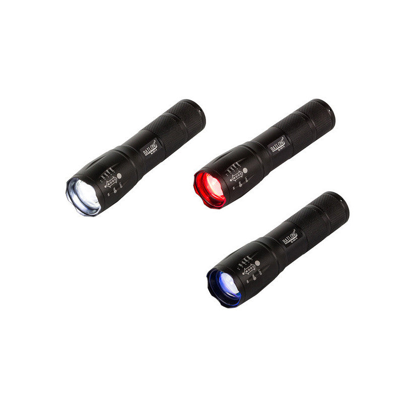 Taktikai Bailong Zoom Cree LED T6 Q3 UV Zseblámpa