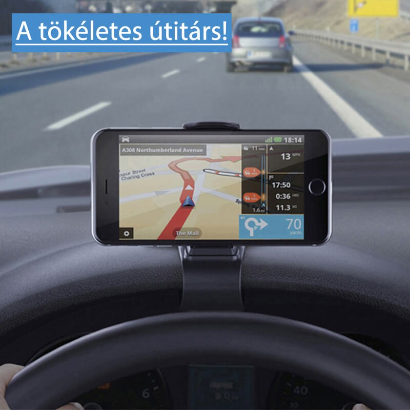A tökéletes útitárs - autós telefontartó