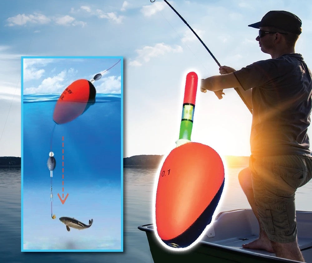 Professzionális, világító úszó horgászathoz