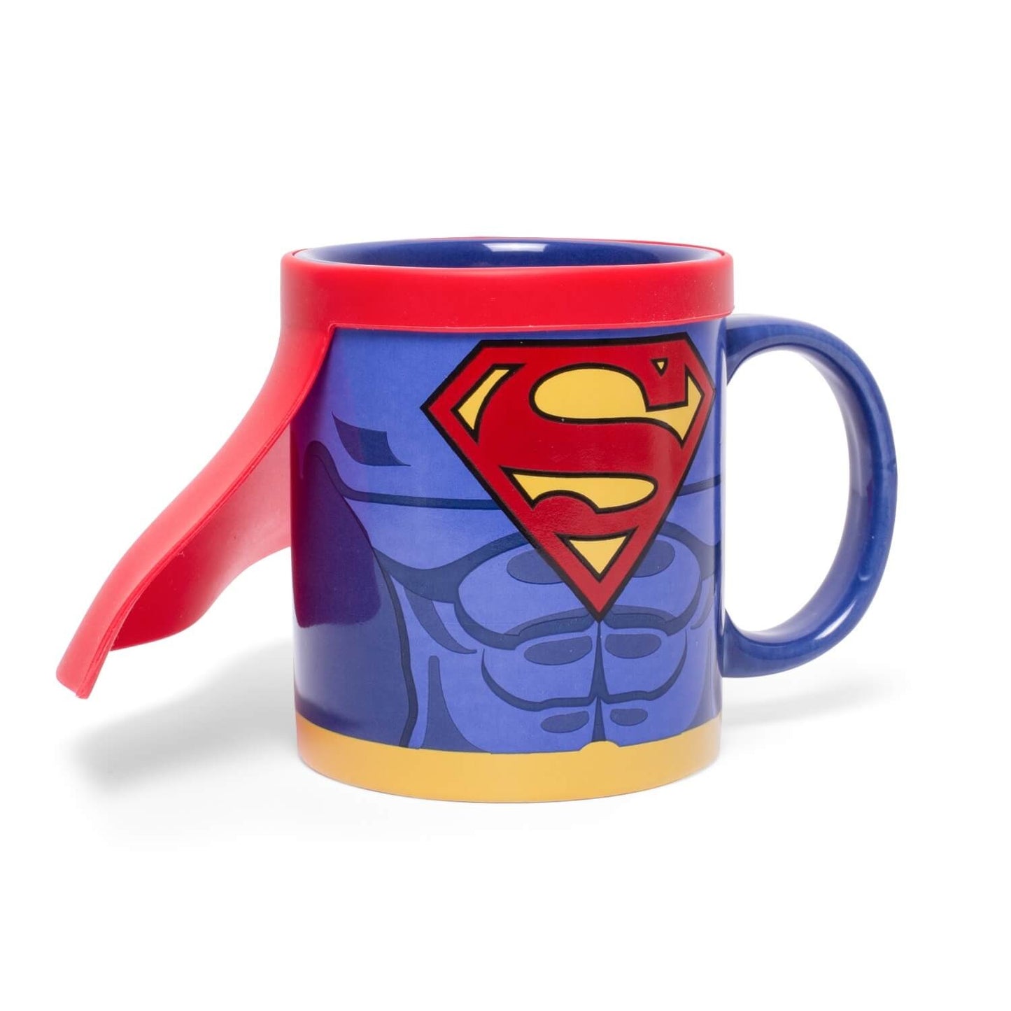 Superman -es bögre köpennyel