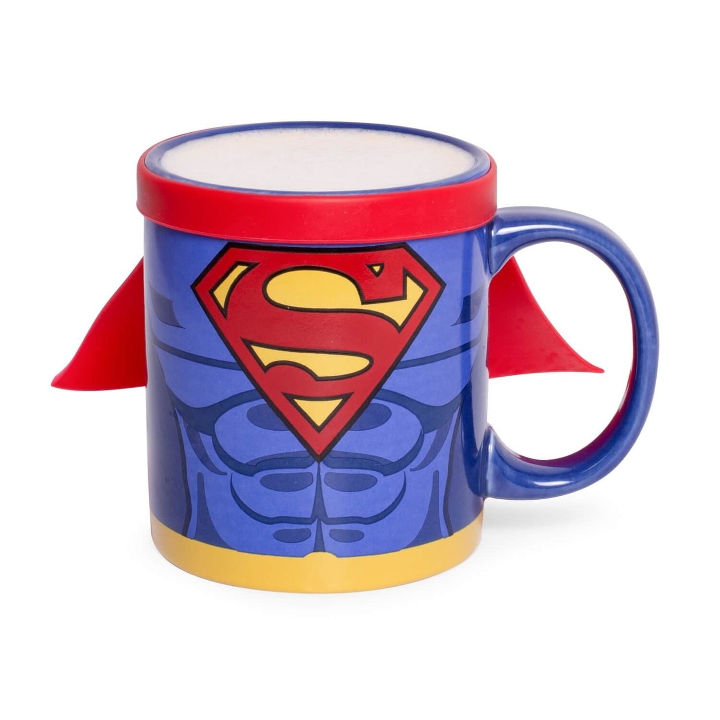 Superman -es bögre köpennyel