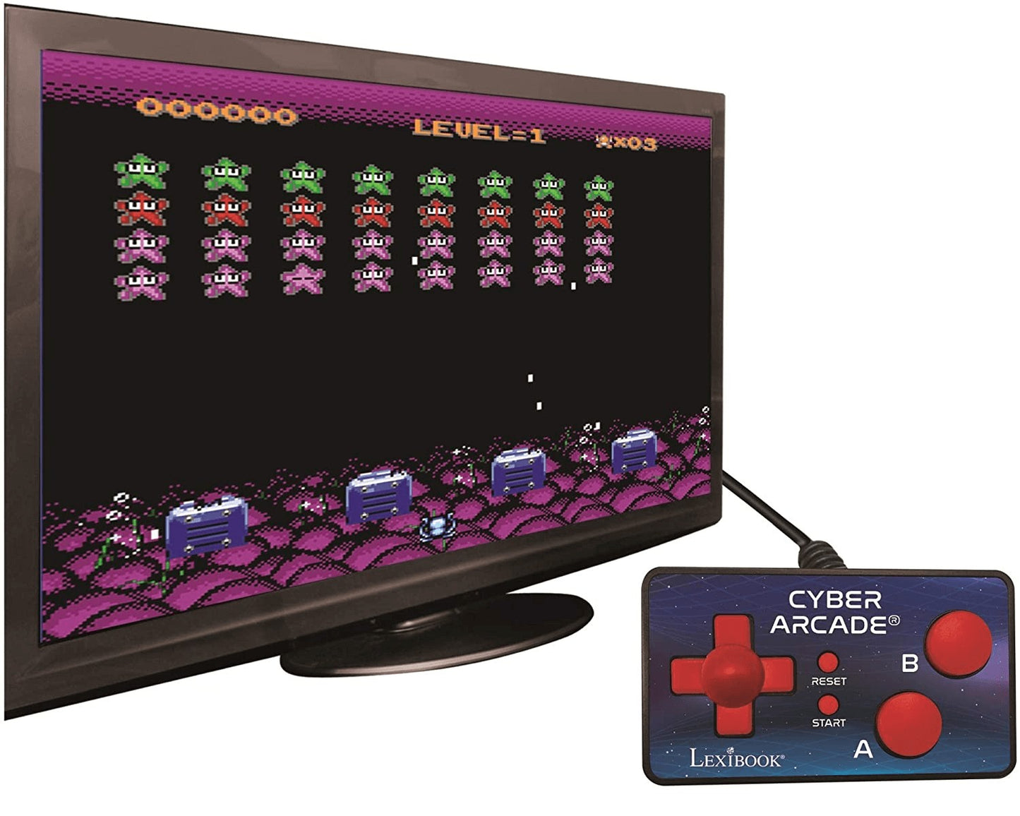 8 bit-es játékkonzol 200 játékkal