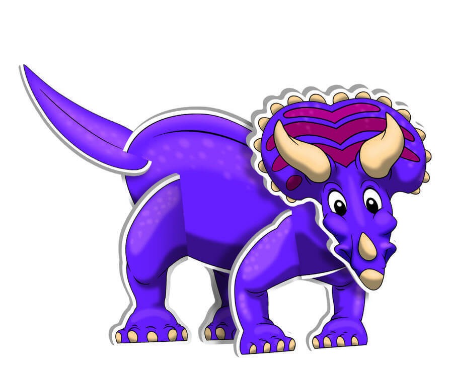 Puzzle 3D dinoszaurusz (60 részes, 28 x 21 x 6 cm)
