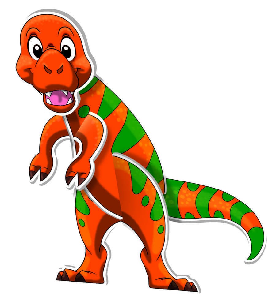 Puzzle 3D dinoszaurusz (60 részes, 28 x 21 x 6 cm)