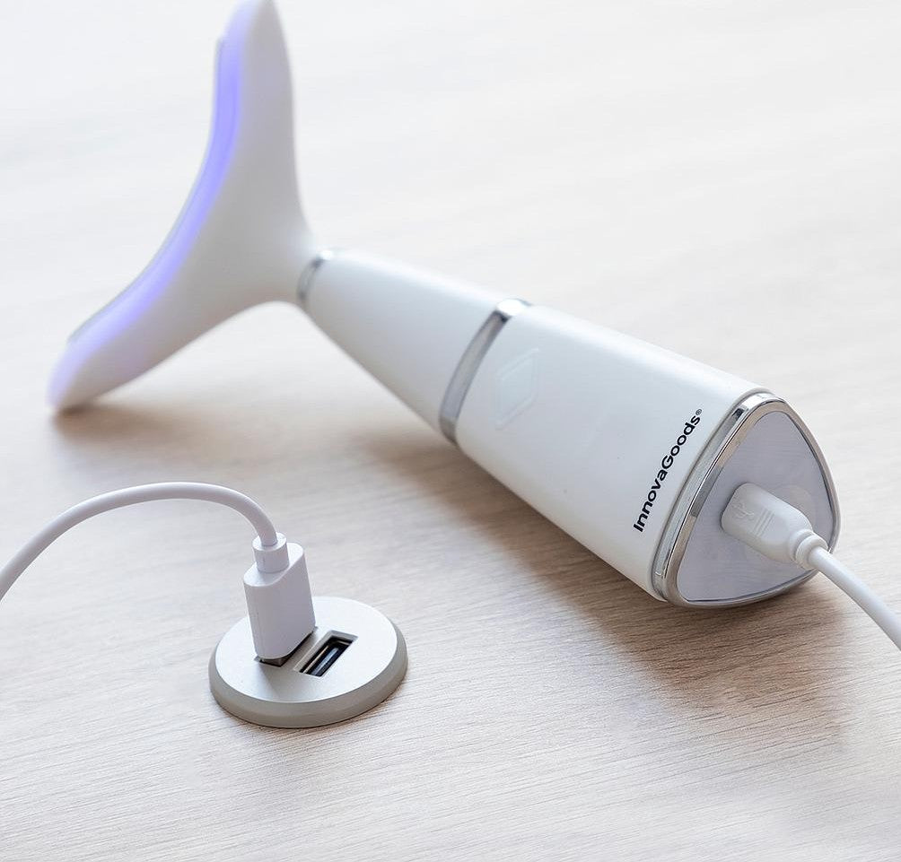 Toka eltávolító multifunkciós készülék fényterápiával, hőterápiával és vibrációval (InnovaGoods)