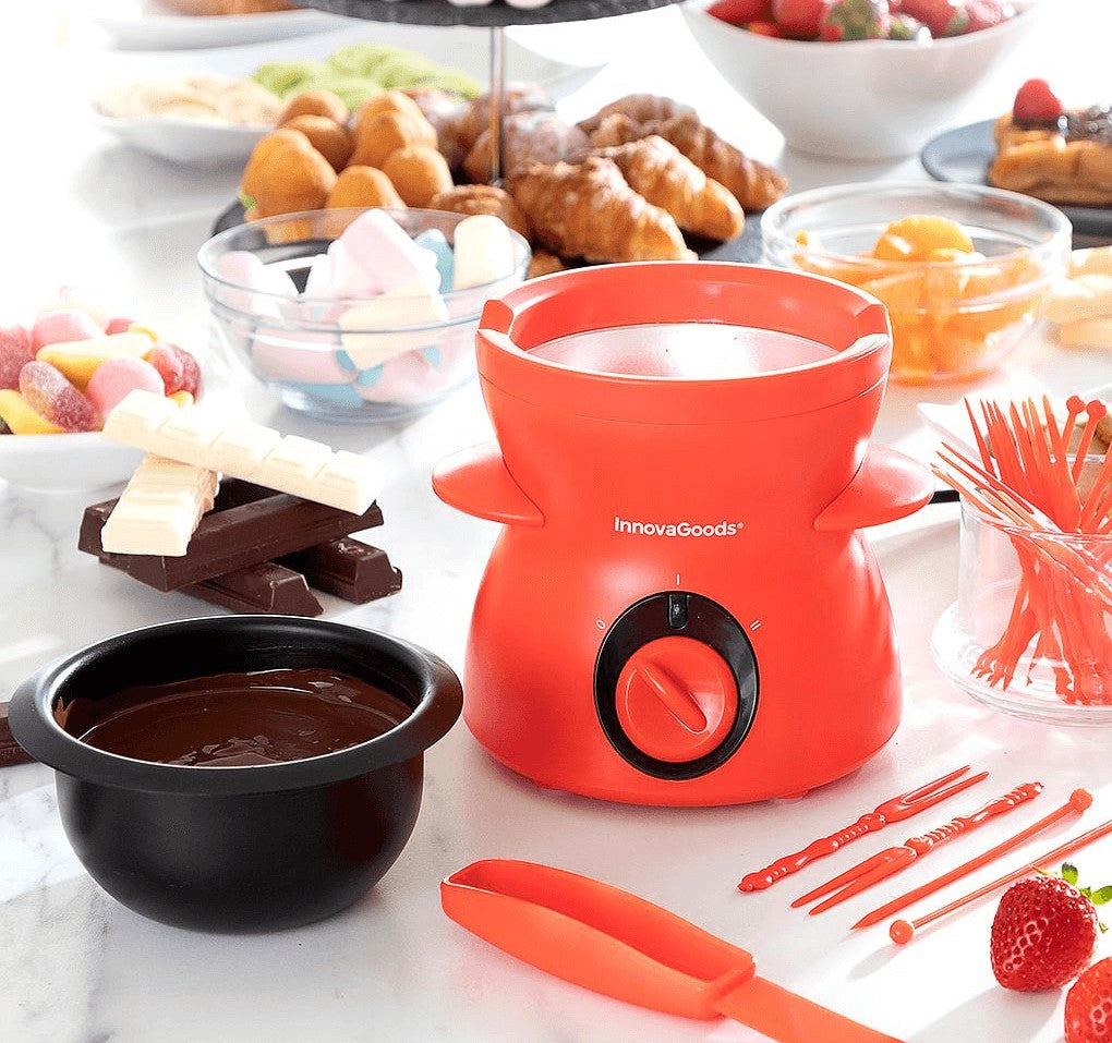 Csokoládé Fondue kiegészítőkkel