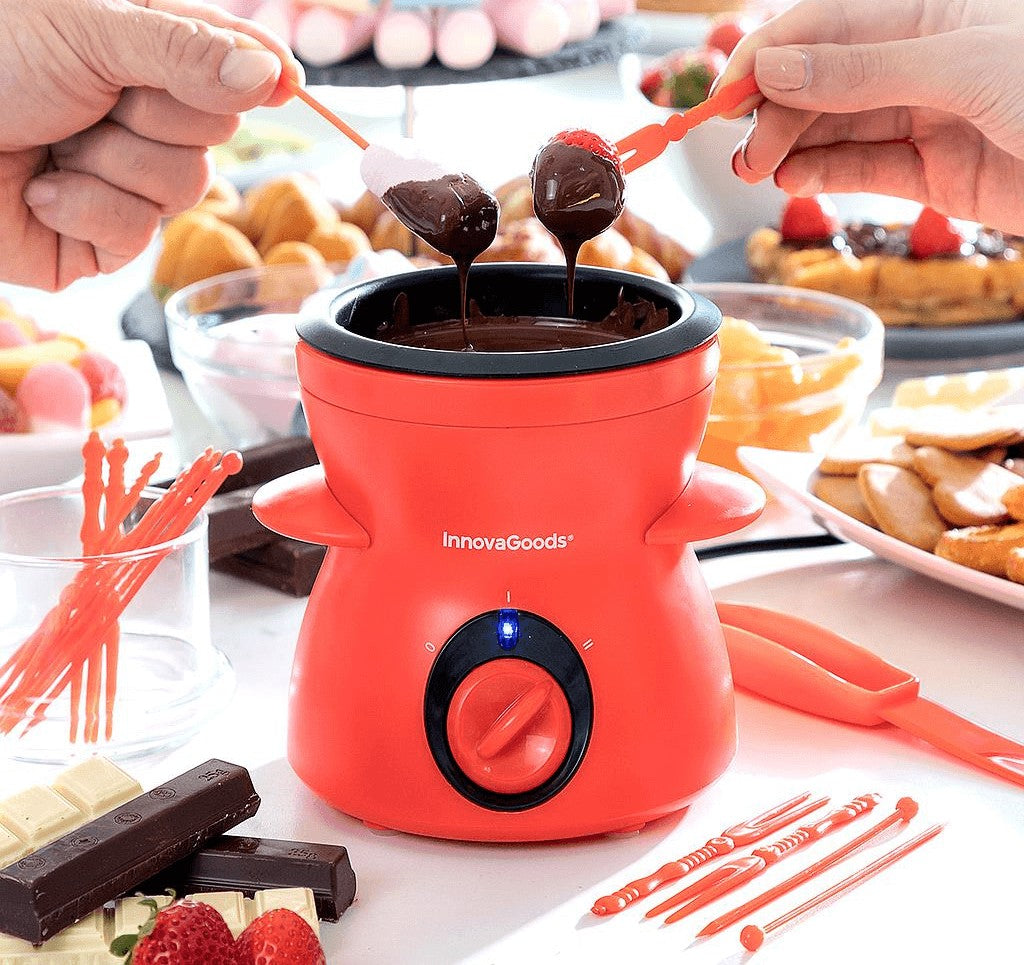 Csokoládé Fondue kiegészítőkkel