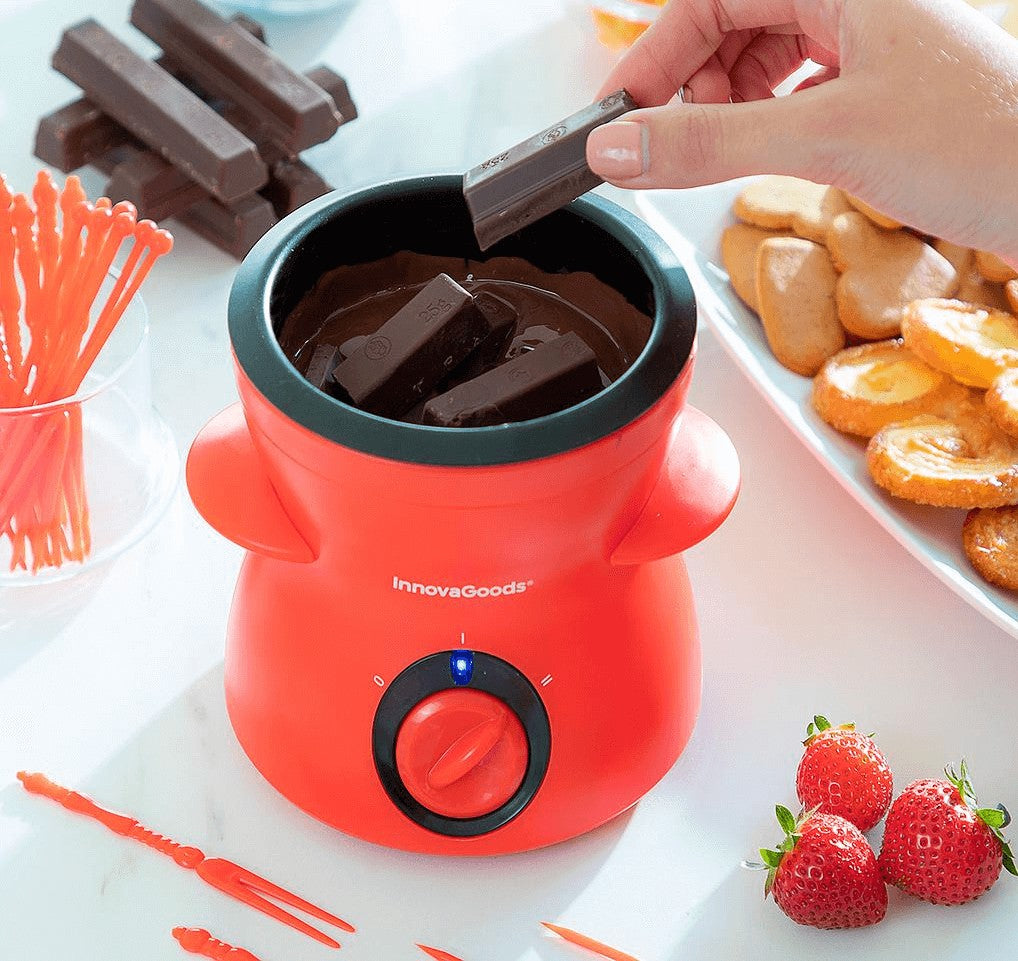 Csokoládé Fondue kiegészítőkkel