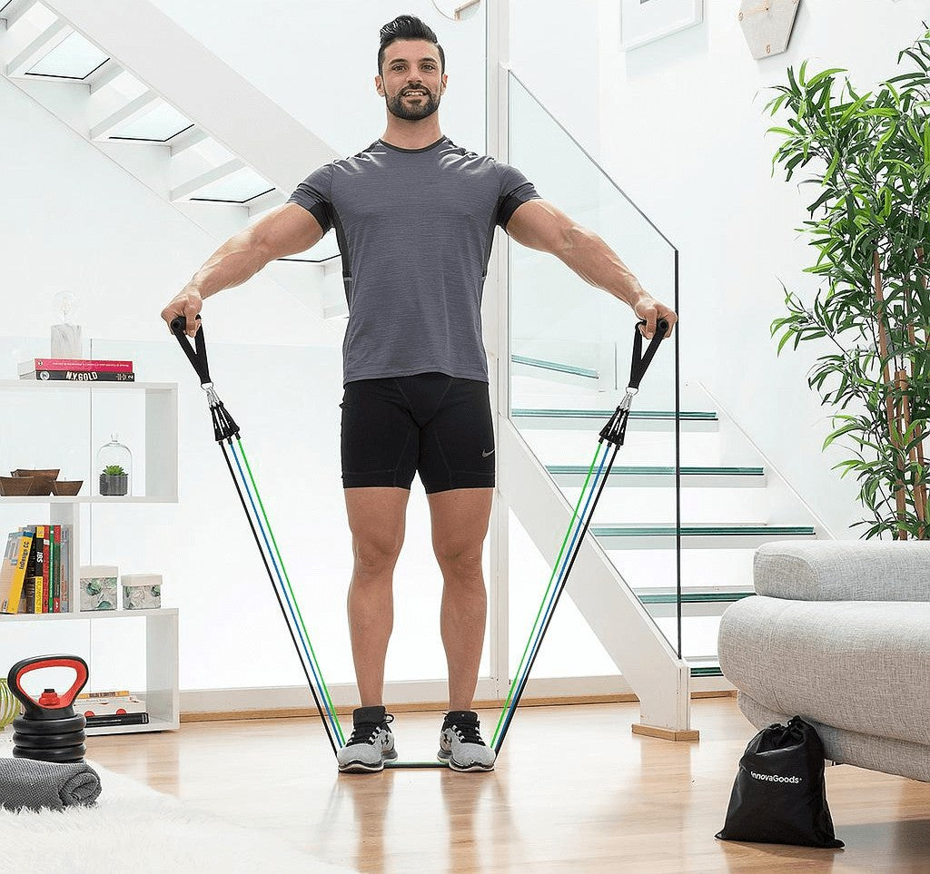 Edzőszalagok tartozékokkal (InnovaGoods)