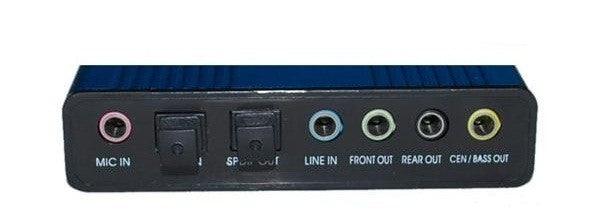 USB 5.1 hangkártya külső hangkártya