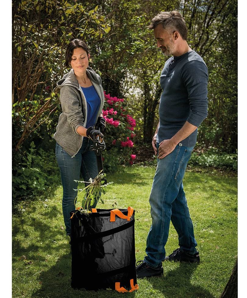 Fiskars Solid kerti gyűjtőzsák 56L