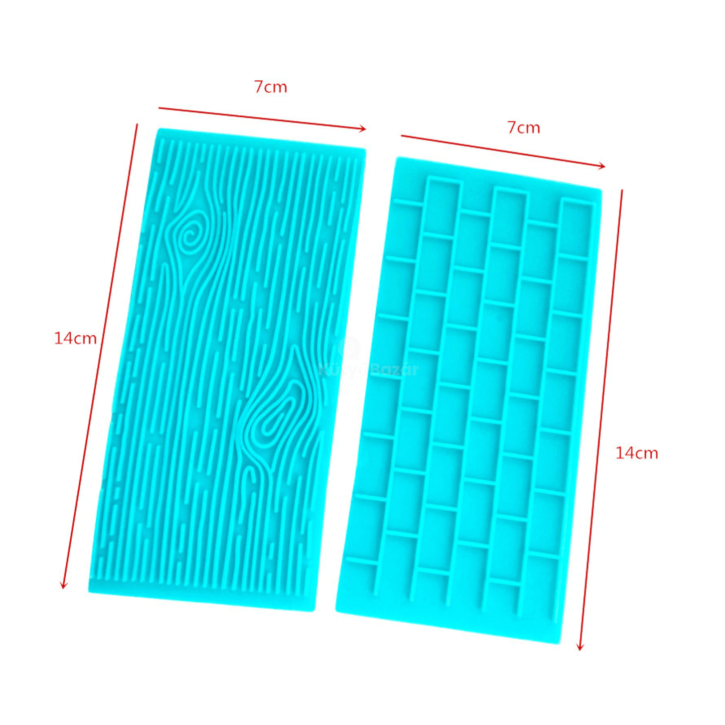 3D torta díszítő forma készlet
