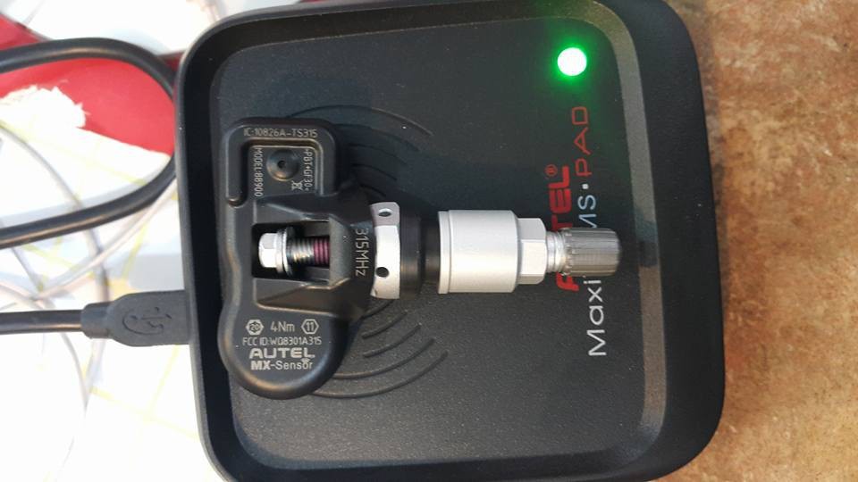 MaxiTPMS PAD TPMS szenzor tanító, programozó, másoló