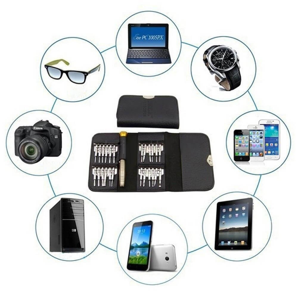 25 az 1-ben Precíziós csavarhúzó készlet