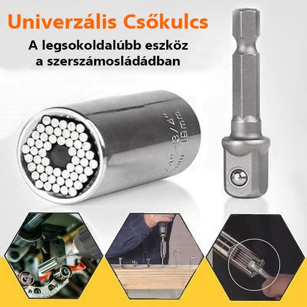 Forradalmi! Univerzális csőkulcs minden csavarfejhez
