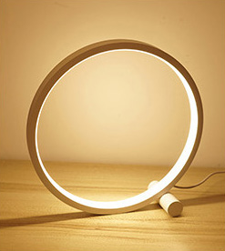 Modern asztali LED körlámpa