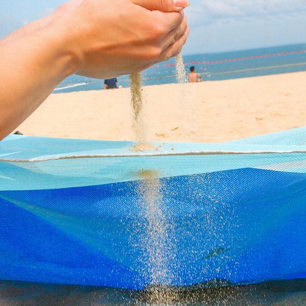 Vízálló és Homoklepergető Strandszőnyeg
