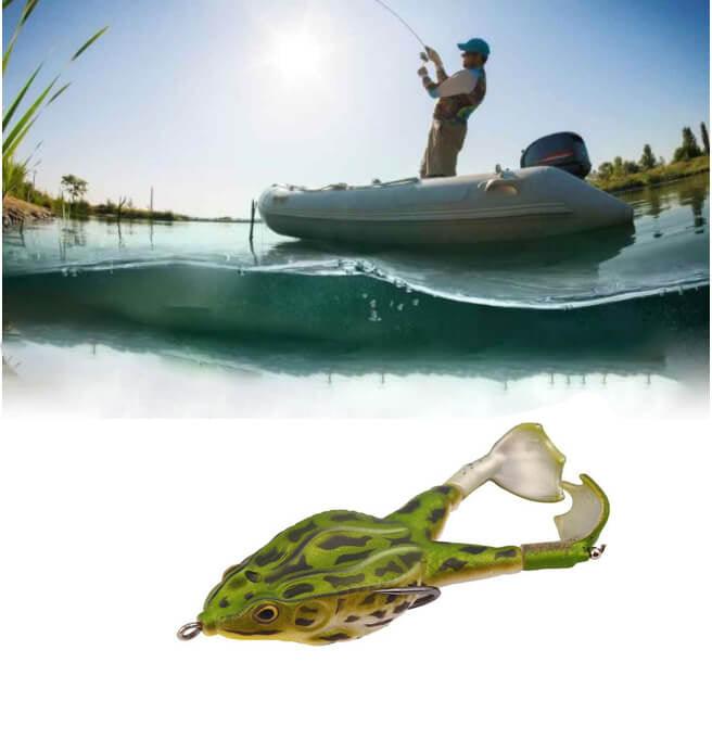 Ellenállhatatlan béka csali, Élethű műcsali, Wobbler
