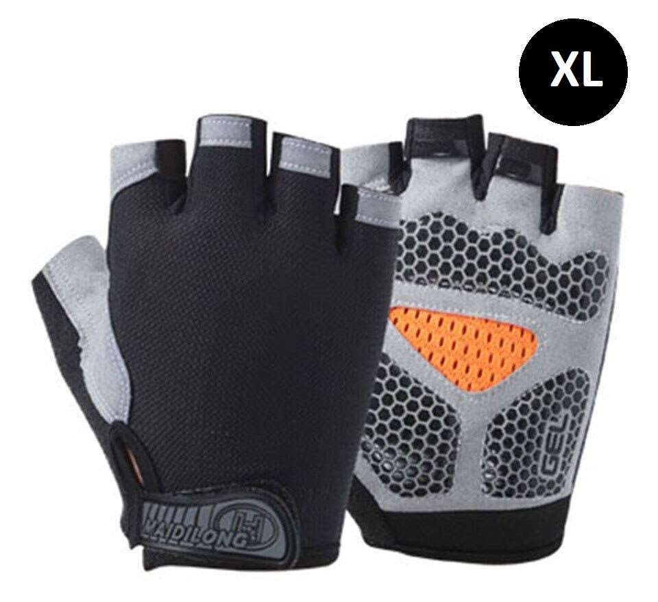 Csúszásmentes kerékpáros sportkesztyű, izzadság és nedvszívó kesztyű