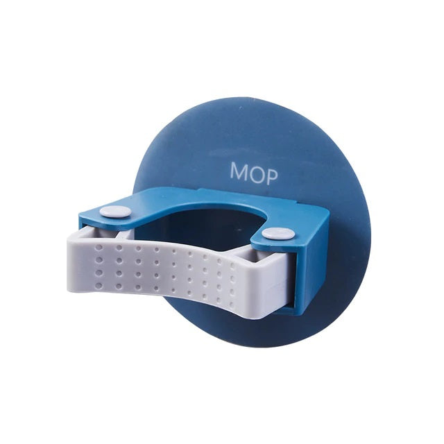 Tapadókorongos Takarítóeszköz tartó, Felmosó tartó, Nyéltartó