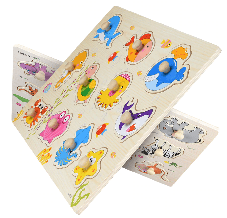Formabeillesztő puzzle