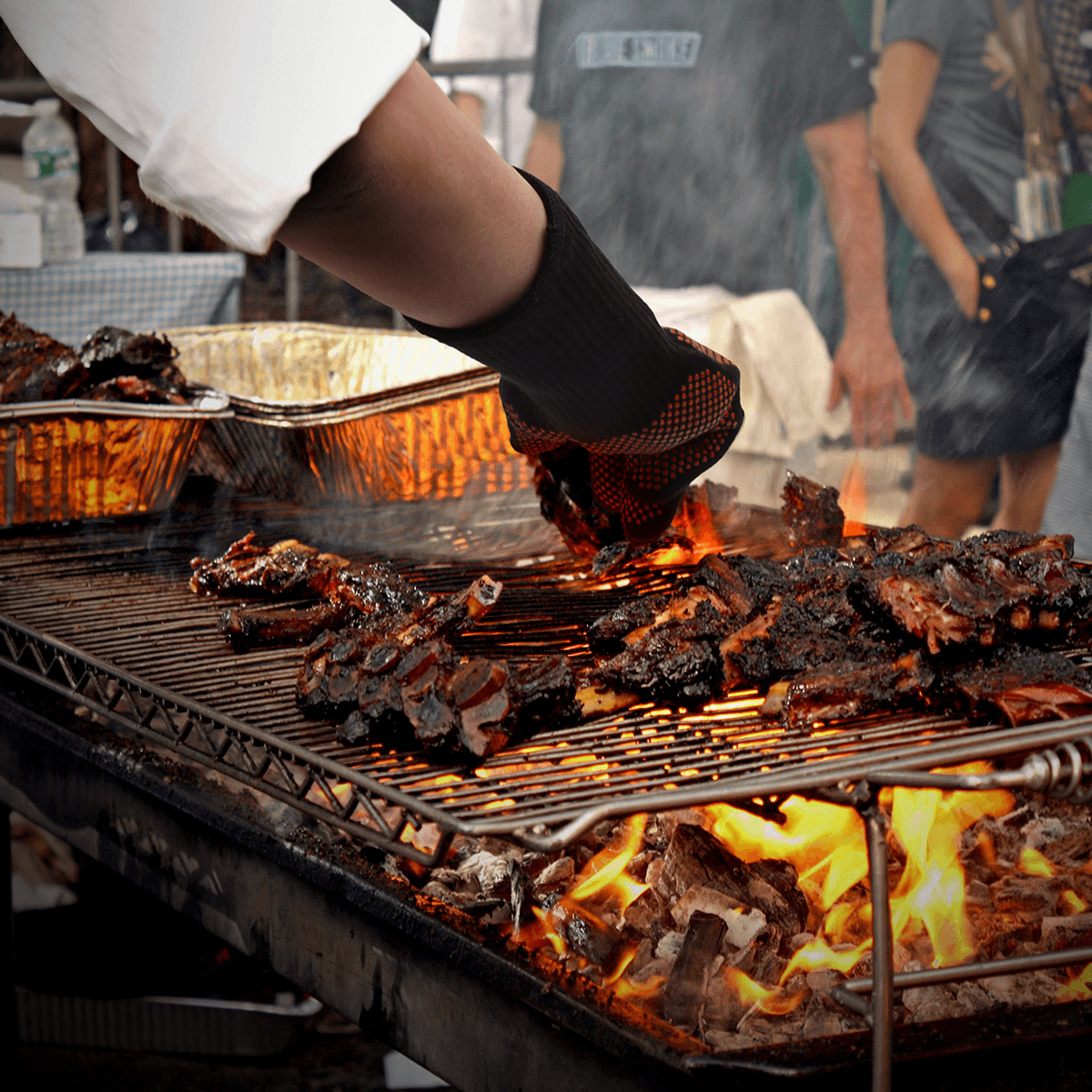 Hő- és Tűzálló Grillkesztyű, Sütőkesztyű (1db)