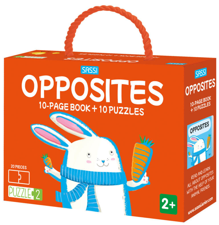 Sassi játszva oktató sorozat – puzzle és angol könyv