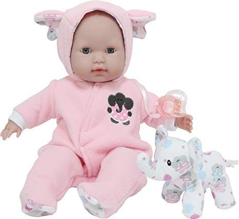 Berenguer játékbaba 38 cm, elefántos