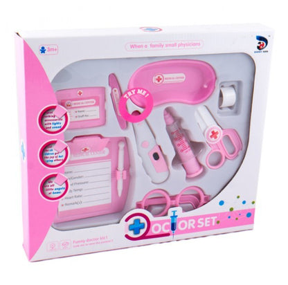 Orvosi játékkészlet - rózsaszín