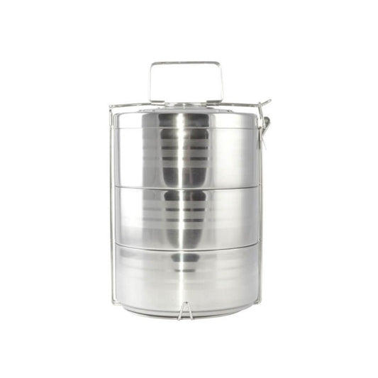 Rozsdamentes melegen tartó ételhordó -3 részes (Perfect Home)