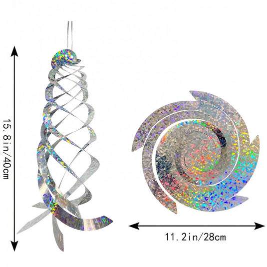 2db Madárriasztó fényvisszaverő spirál
