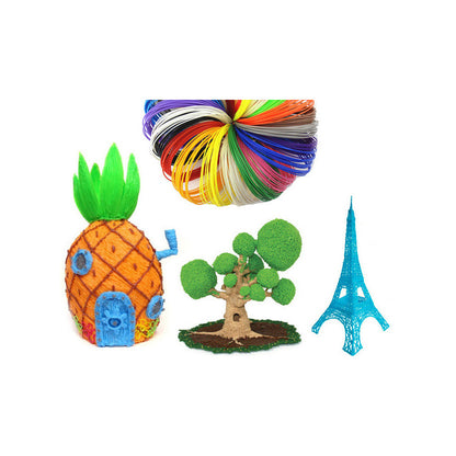 3D PLA szál 20 x 20 m 400 méteres színes csomag készlet