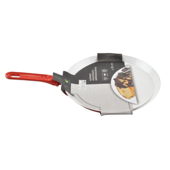 Perfect Home Kerámia bevonatos palacsintasütő 28 cm piros