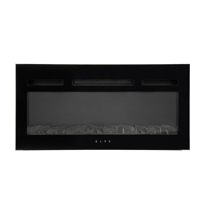 Home FKKI 05 beépíthető vagy falra szerelhető elektromos látványkandalló, 1000W/2000W, heti program, távirányító