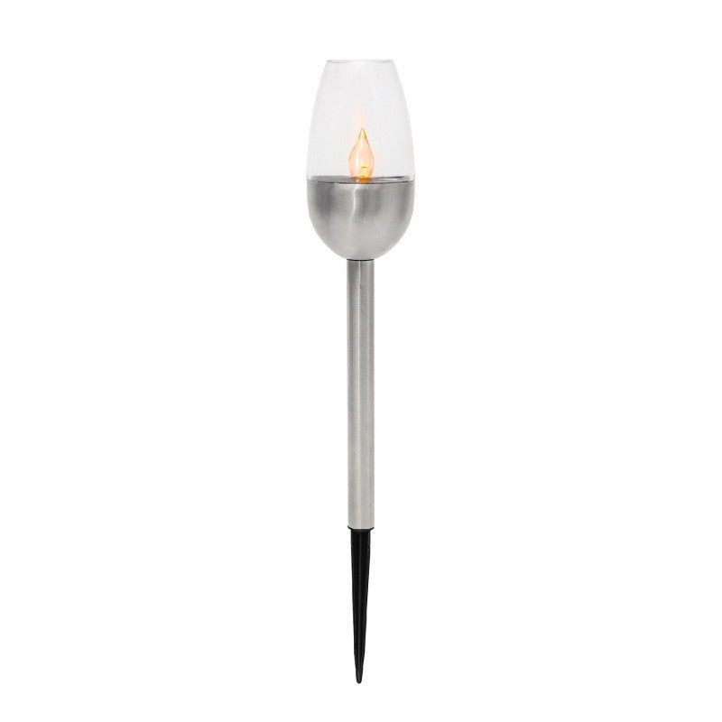 Home MX816 napelemes kerti lámpa, 12db-os display, műanyag, 1 db melegfehér LED, kültéri, beltéri