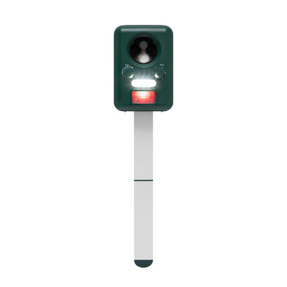 Home AR02 állatriasztó karó, napelemes, 13.5 - 23.5 kHz, PIR mozgásérzékelő 5 - 8 m távolság, USB töltőkábel