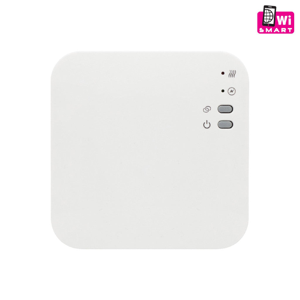 Home THES25WWIFI vezeték nélküli szobatermosztát, smart, hordozható és falra szerelhető, Wi-Fi kapcsolat, programozható, ablaknyitás érzékelés, fehér