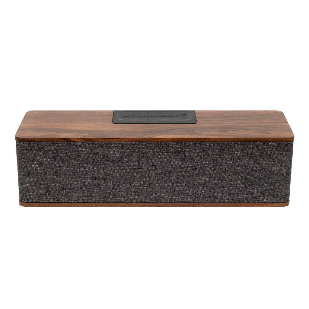 SAL RRT7 sztereó retro hangszóró, vezeték nélküli, 2x5W, FM rádió, Bluetooth, beépített akkumulátor