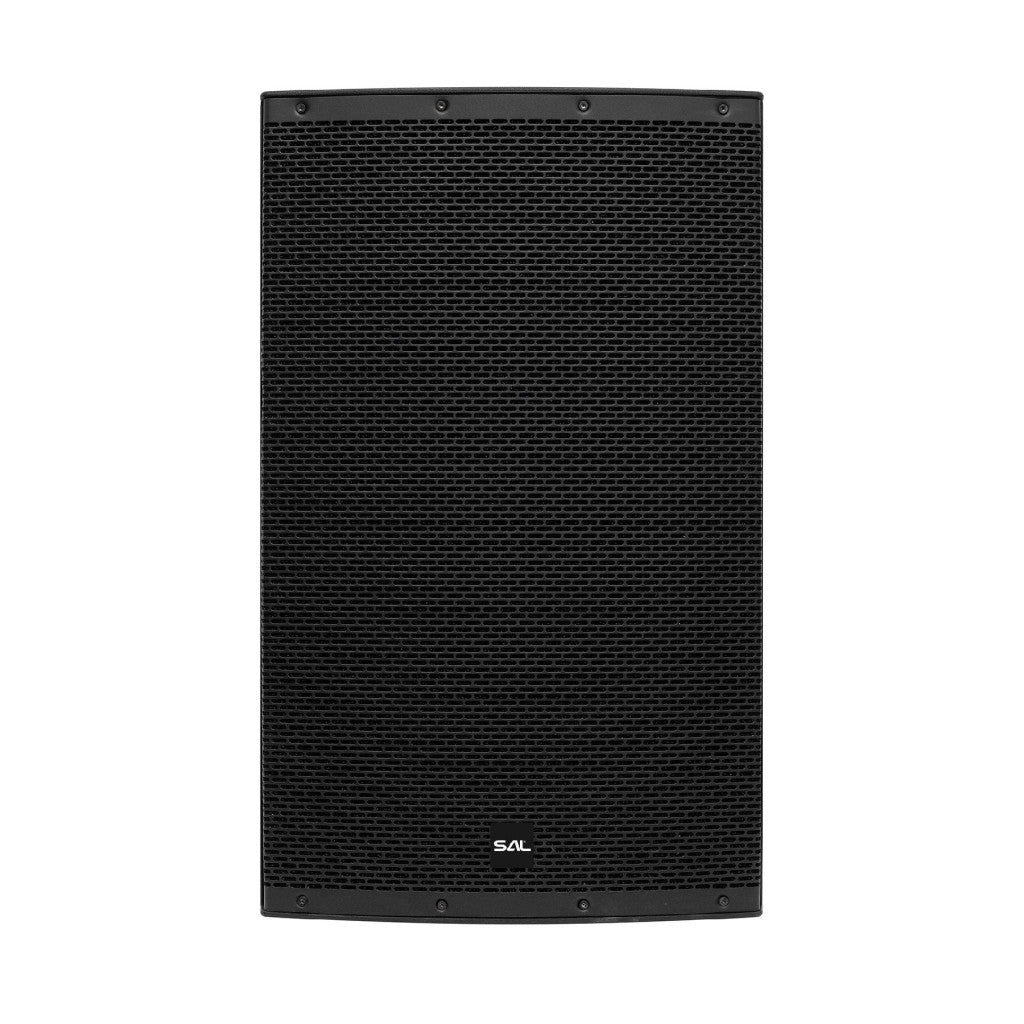 SAL PAP43BT professzionális hangdoboz, 38cm mélysugárzó,  aktív zenekari hangdoboz, Bluetooth, MP3, USB, SD, multimédia lejátszó, digitális kijelző