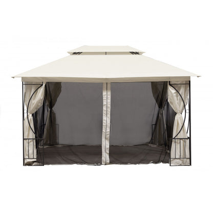 Kertes sátor szúnyoghálóval 3x4m BEIGE színben