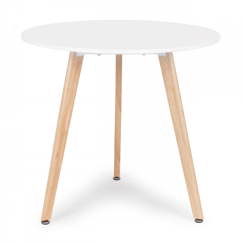 Modern fa asztal nappaliba és konyhába 80cm