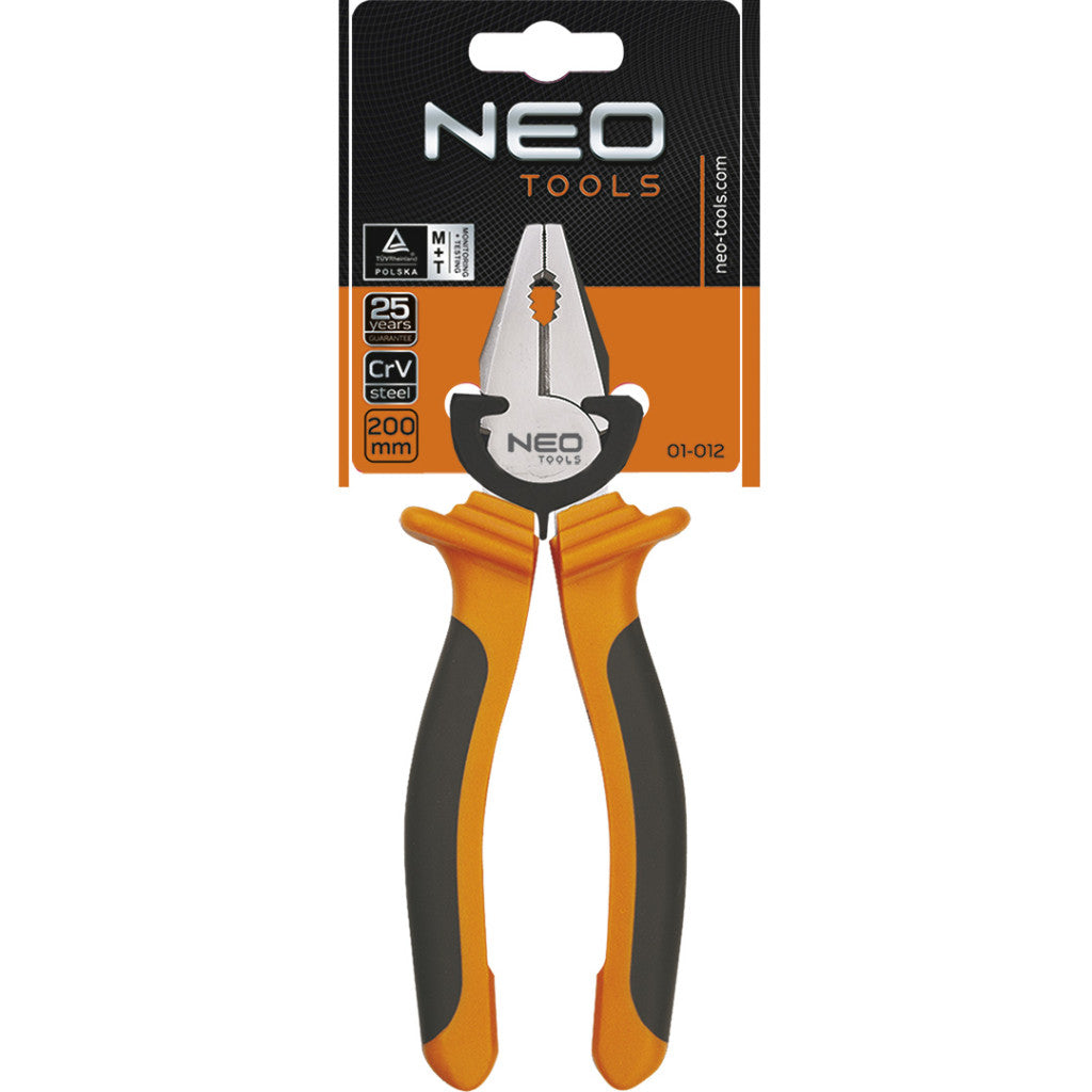 NEO TOOLS KOMBINÁLT FOGÓ 200MM 25 év garanciával 01-012