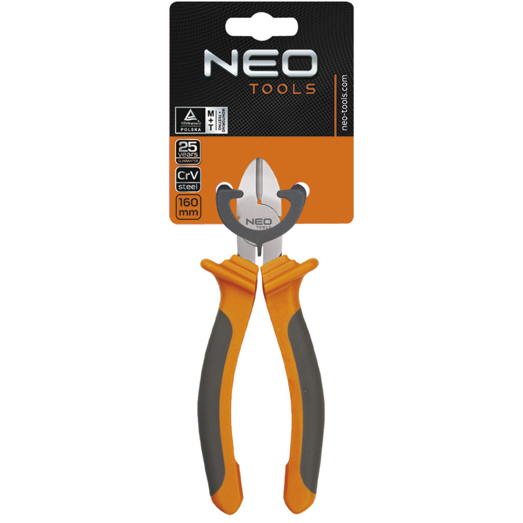 NEO TOOLS OLDALCSÍPŐ FOGÓ 160MM 25 év garanciával 01-017