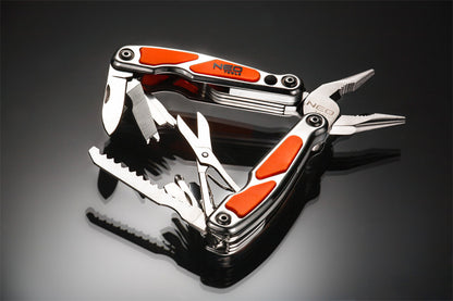 NEO TOOLS Multifunkciós szerszám, 12 funkció, beépített LED lámpa, nyitva/összecsukva: 155mm/100mm 01-026